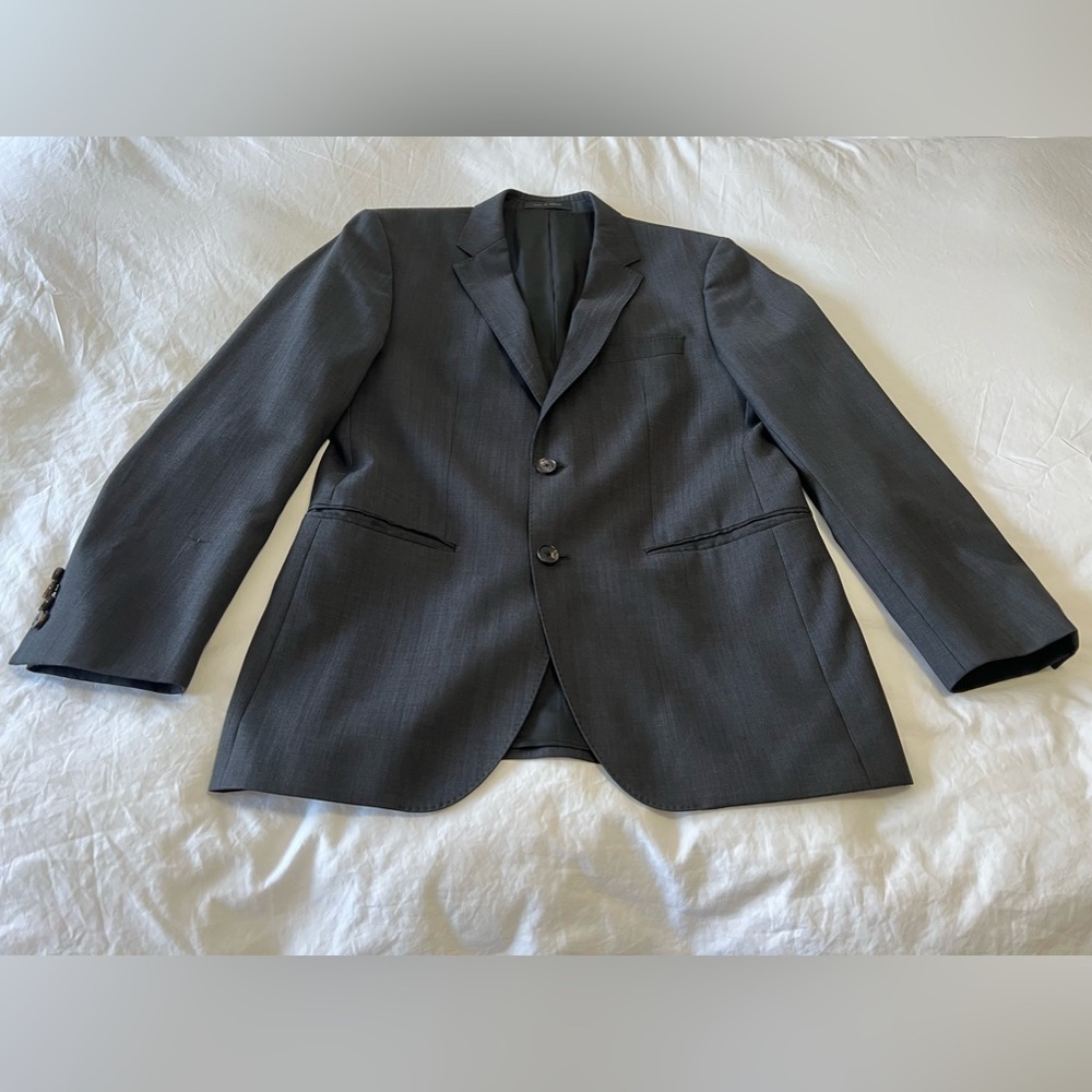 Hugo Boss The Jam75 | Sharp3 | Dark Gray Sport Coat Blazer | SZ 38R